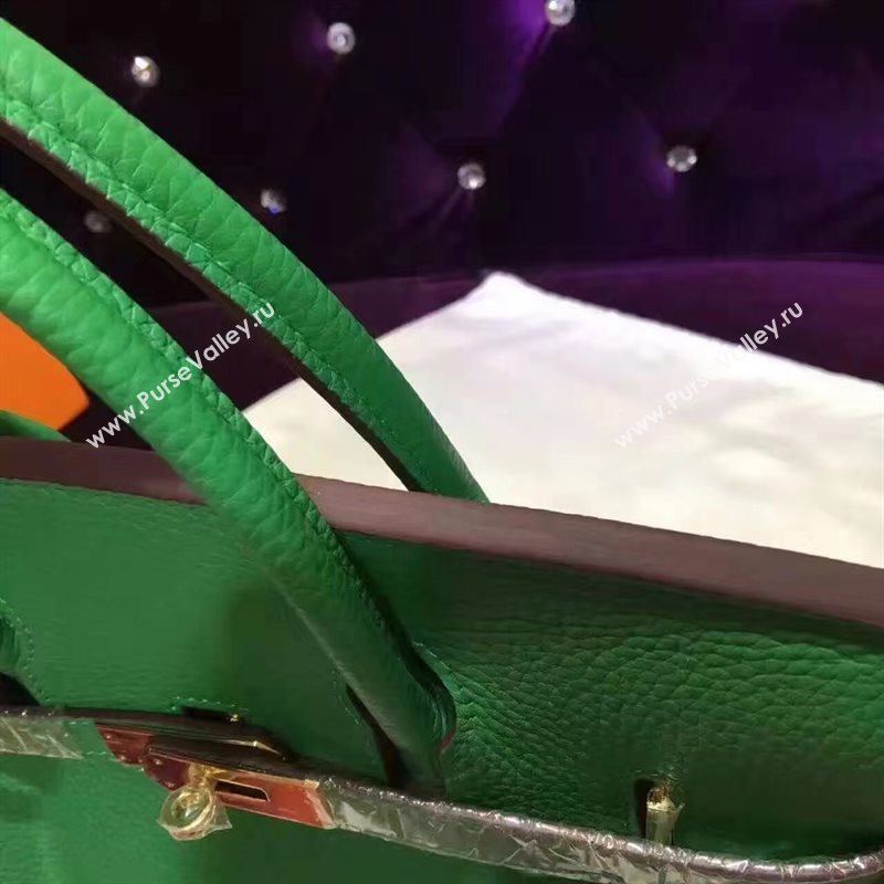 Hermes Birkin green bag 5286