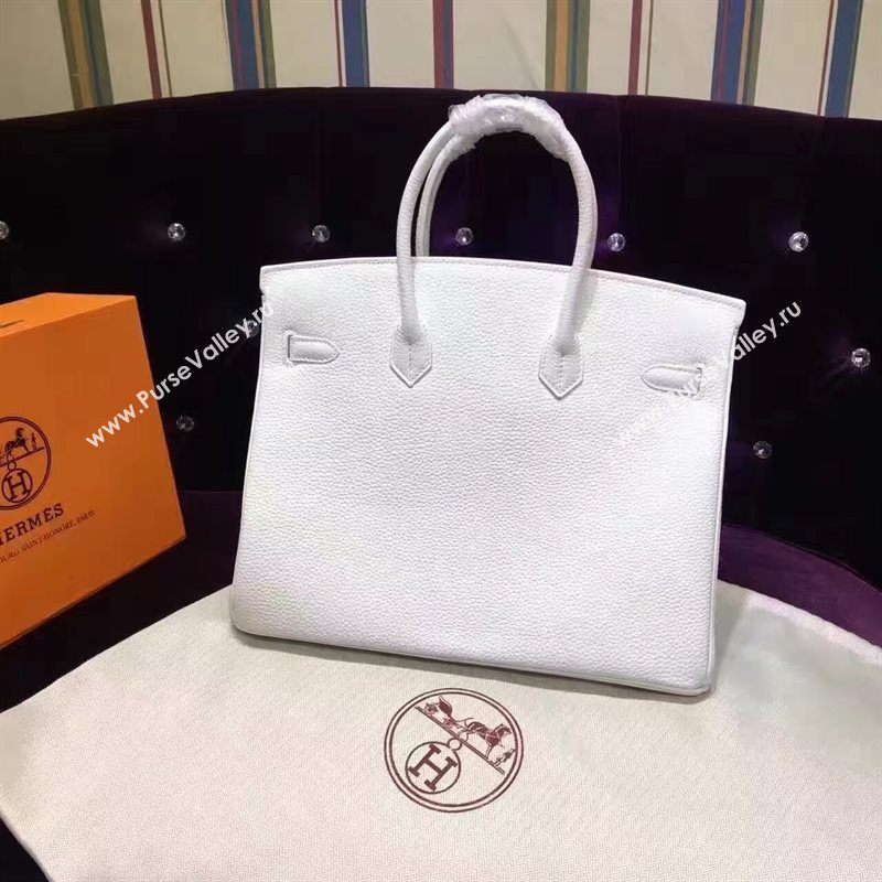 Hermes grain Birkin white bag 5288