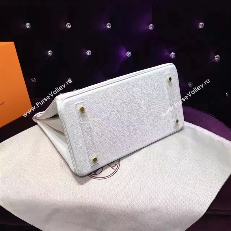 Hermes grain Birkin white bag 5288
