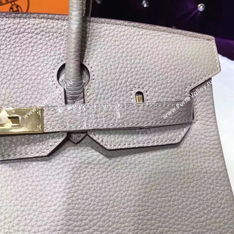 Hermes grain Birkin gray bag 5290