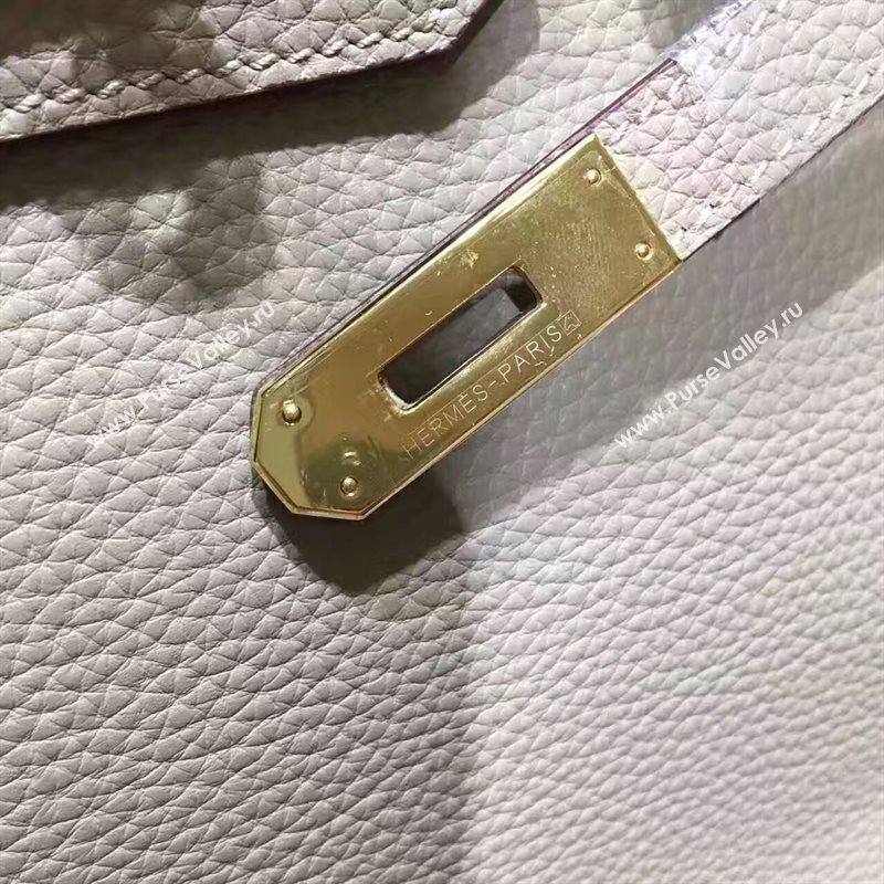 Hermes grain Birkin gray bag 5290