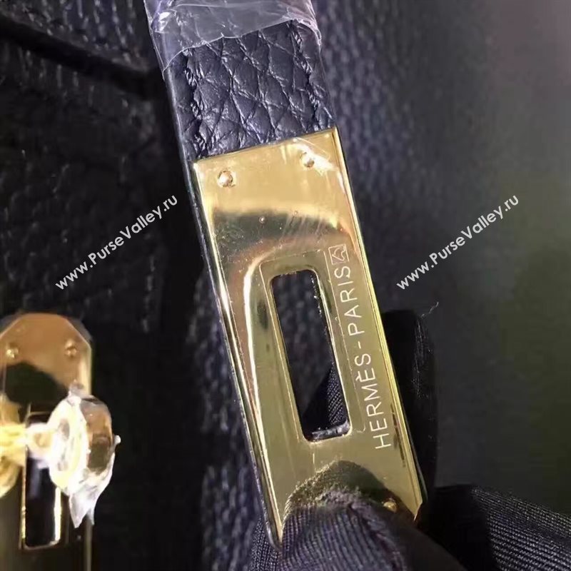 Hermes grain Birkin black bag 5292