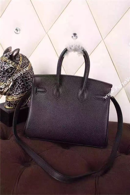 Hermes mini 25cm black Birkin bag 5201