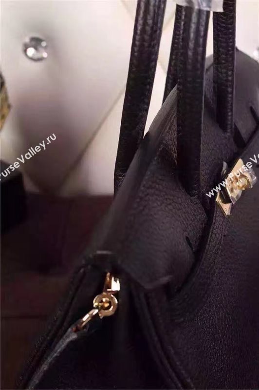 Hermes mini 25cm black Birkin bag 5201