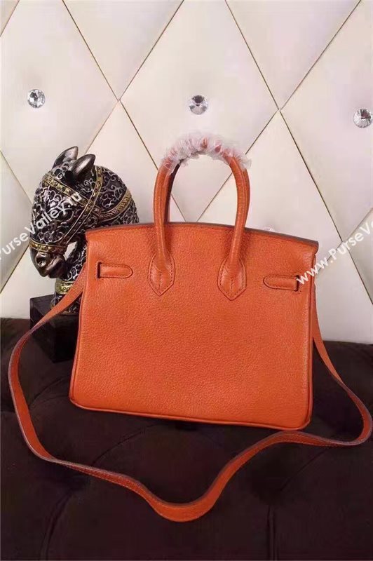 Hermes mini 25cm orange Birkin bag 5202