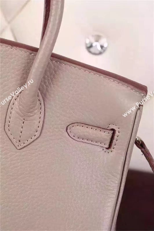 Hermes mini 25cm gray Birkin bag 5207