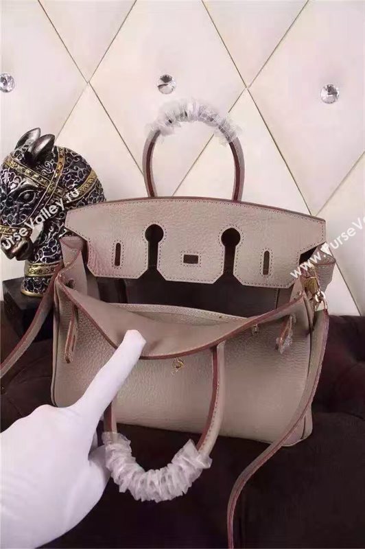 Hermes mini 25cm gray Birkin bag 5207