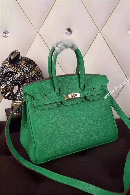 Hermes mini 25cm green Birkin bag 5209