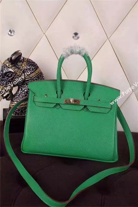 Hermes mini 25cm green Birkin bag 5209