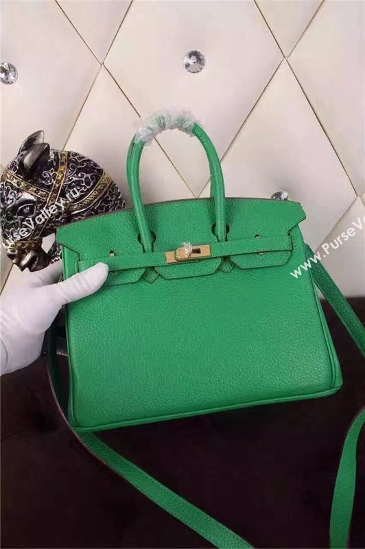 Hermes mini 25cm green Birkin bag 5209