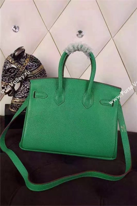 Hermes mini 25cm green Birkin bag 5209