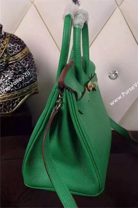 Hermes mini 25cm green Birkin bag 5209