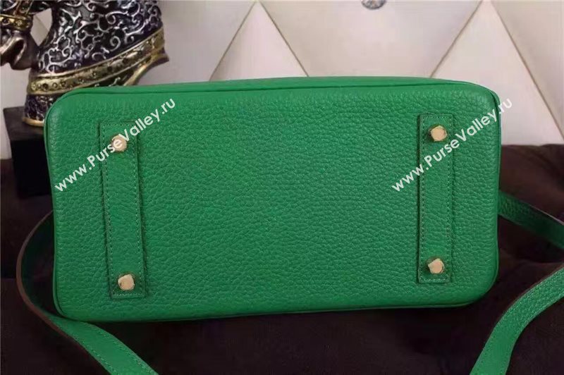 Hermes mini 25cm green Birkin bag 5209