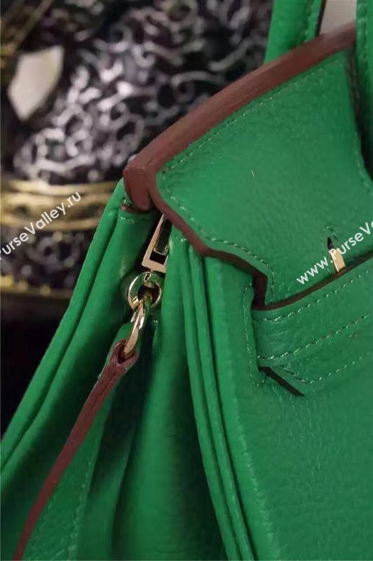 Hermes mini 25cm green Birkin bag 5209