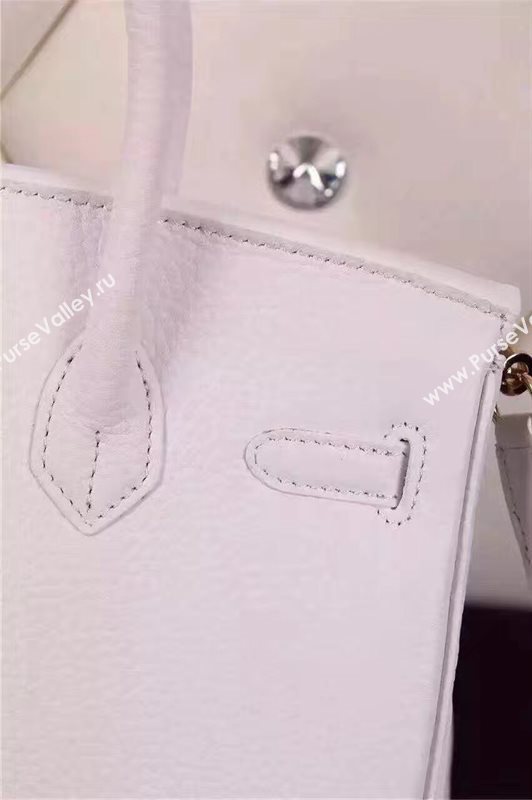 Hermes mini 25cm white Birkin bag 5210