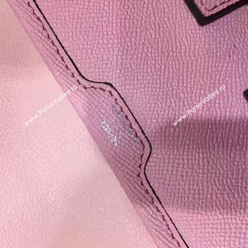 Hermes Epsom large pink clutch bag 5213