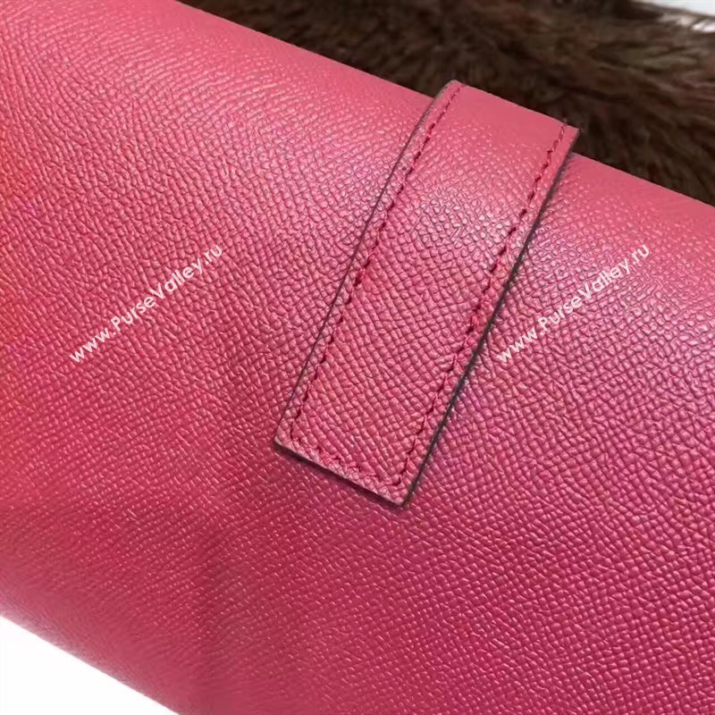 Hermes Epsom large wine clutch bag 5214
