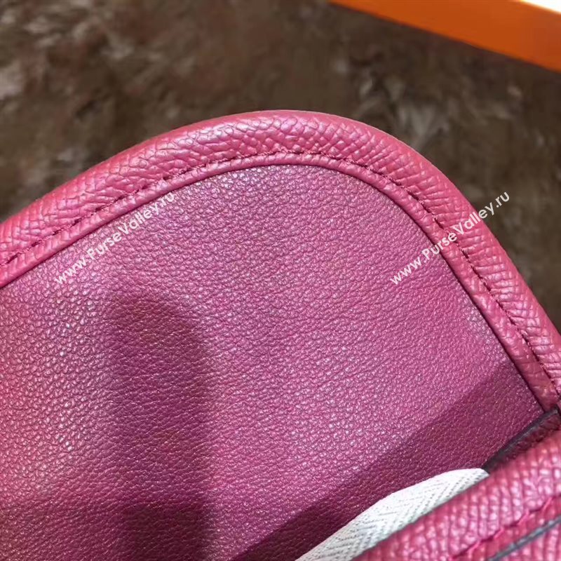 Hermes Epsom large wine clutch bag 5214