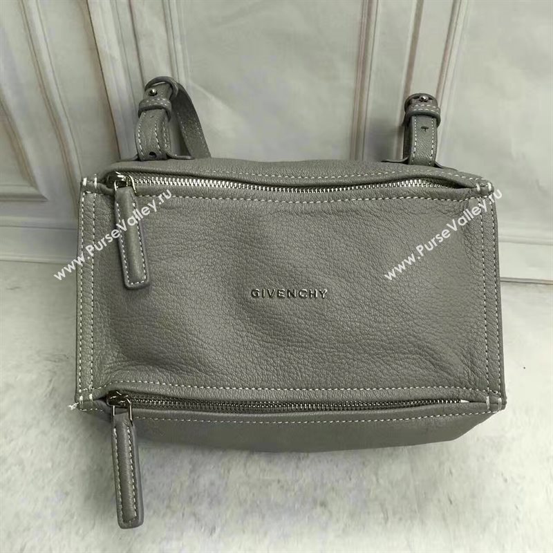 Givenchy mini goatskin gray pandora bag 5340