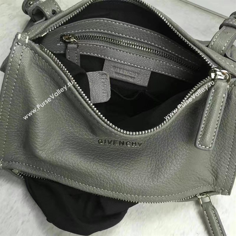 Givenchy mini goatskin gray pandora bag 5340