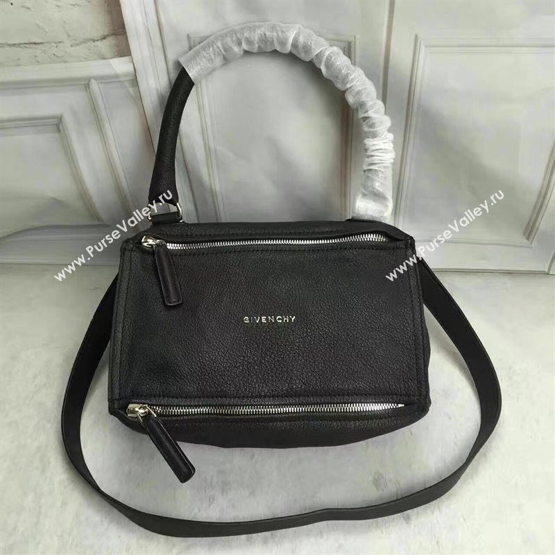 Givenchy small goatskin black pandora bag 5342
