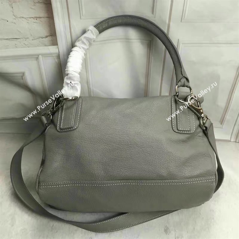 Givenchy medium gray pandora goatskin bag 5343