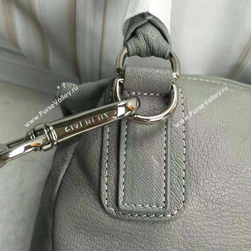 Givenchy medium gray pandora goatskin bag 5343