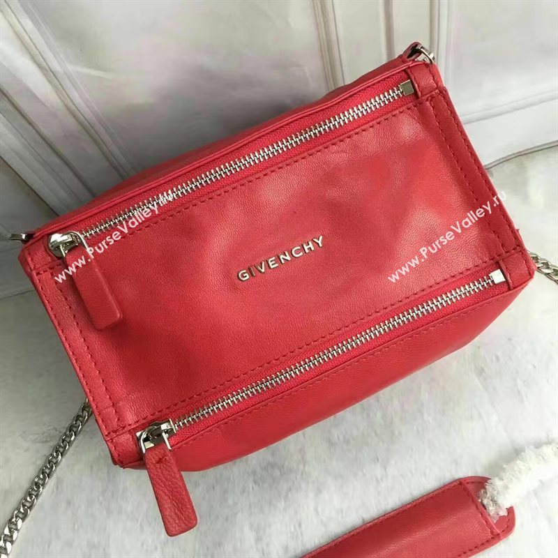 Givenchy mini pandora red bag 5344