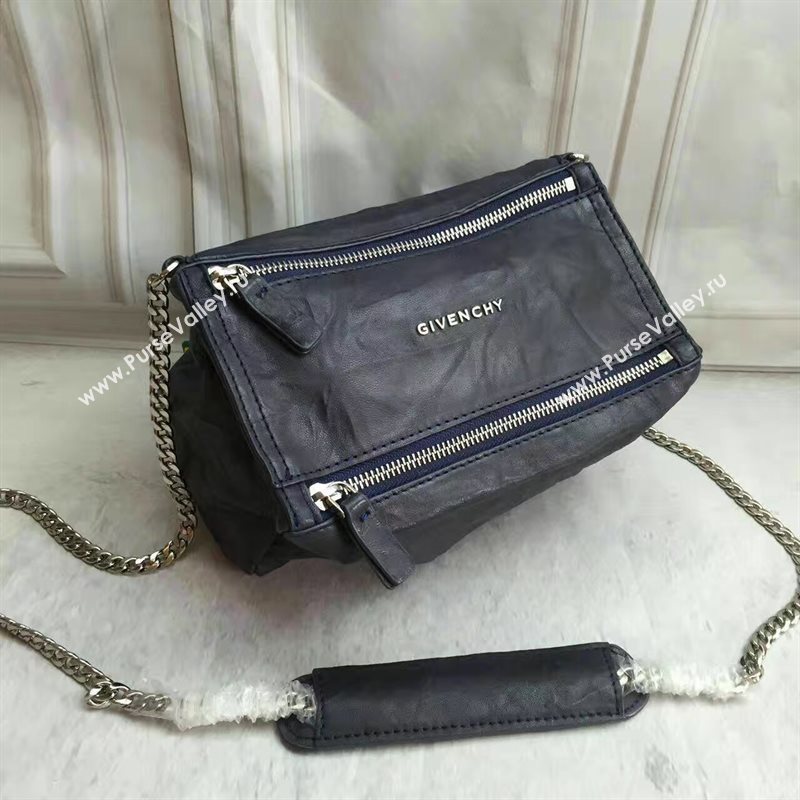 Givenchy mini navy pandora bag 5349