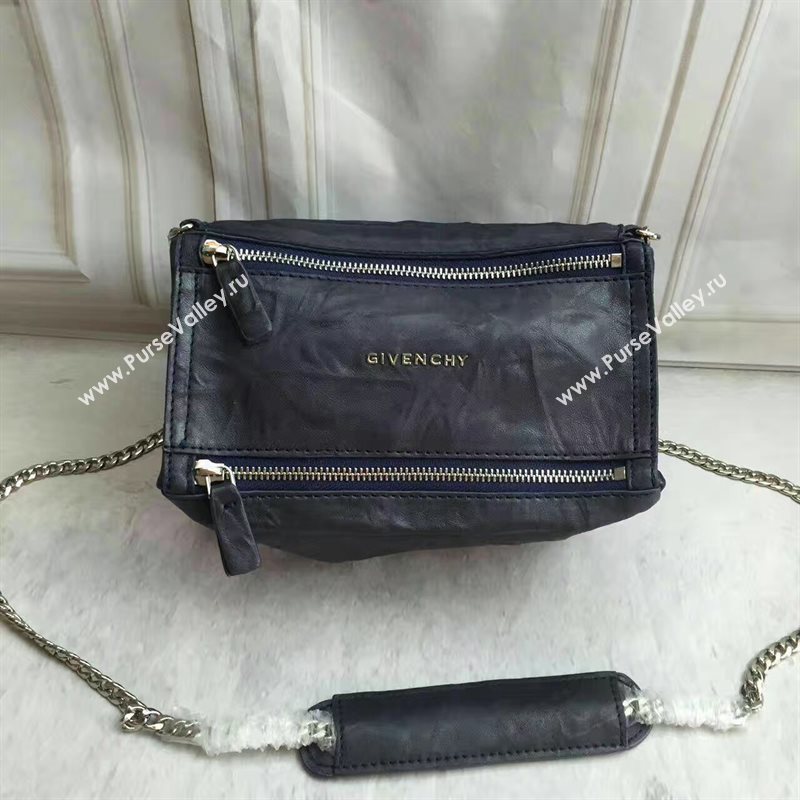 Givenchy mini navy pandora bag 5349