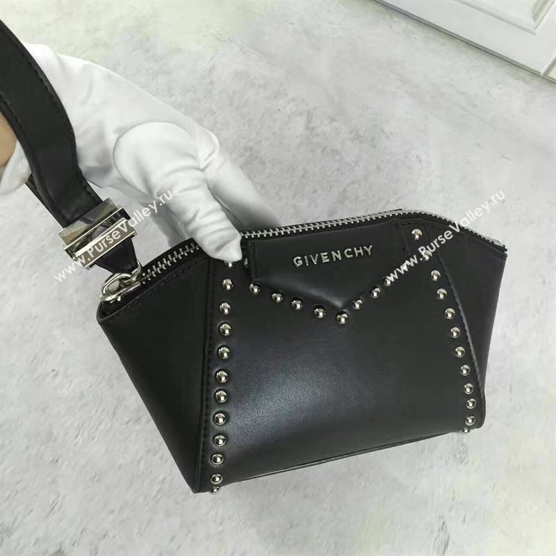 Givenchy clutch zipper black bag 5356