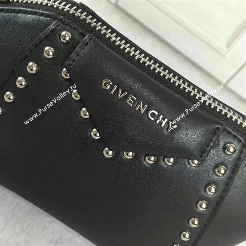 Givenchy clutch zipper black bag 5356
