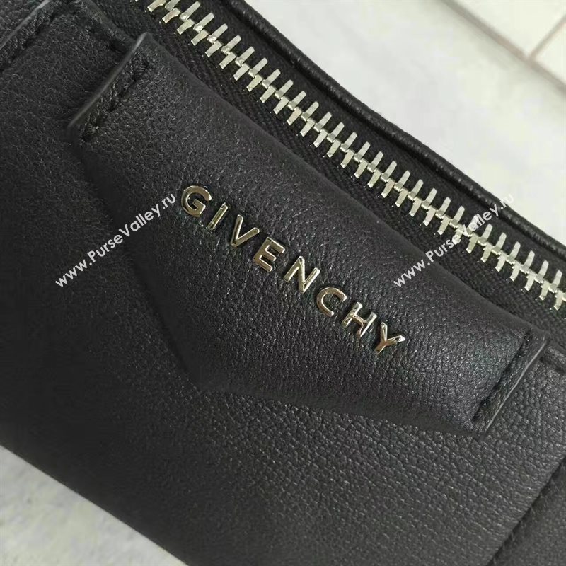 Givenchy zipper clutch black bag 5357