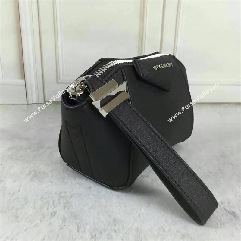 Givenchy zipper clutch black bag 5357