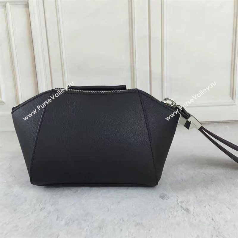 Givenchy zipper clutch black bag 5357