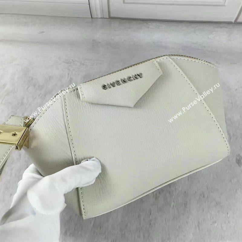Givenchy light gray clutch zipper bag 5358