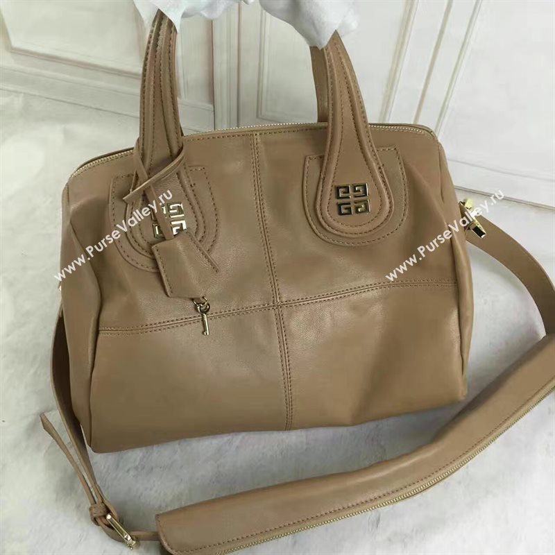 Givenchy large nightingale tan bag 5364