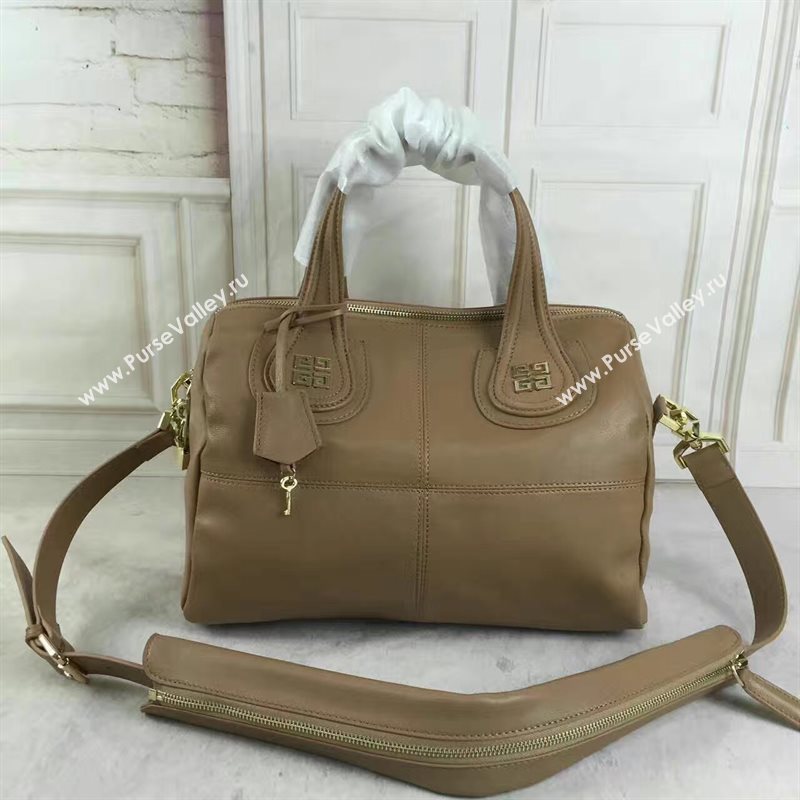 Givenchy large nightingale tan bag 5364