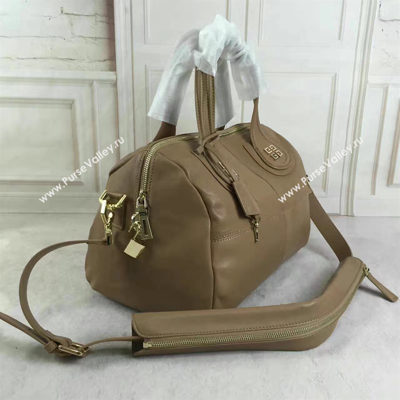 Givenchy large nightingale tan bag 5364
