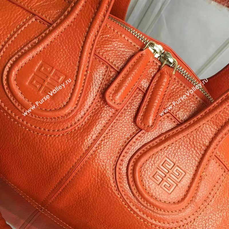 Givenchy large orange nightingale bag 5369