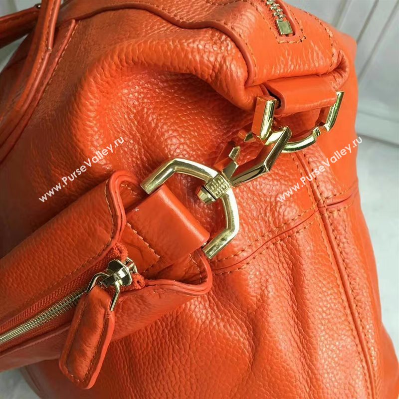 Givenchy large orange nightingale bag 5369