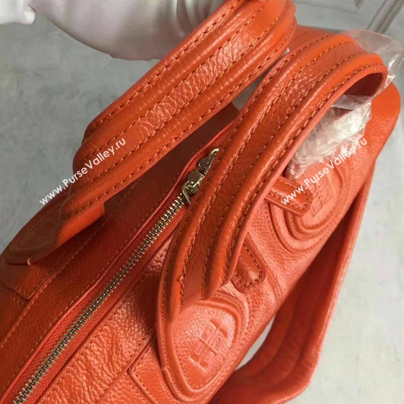 Givenchy large orange nightingale bag 5369