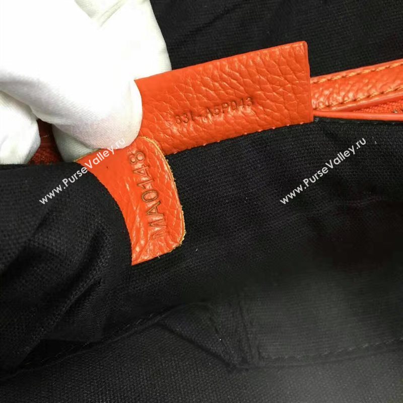 Givenchy large orange nightingale bag 5369