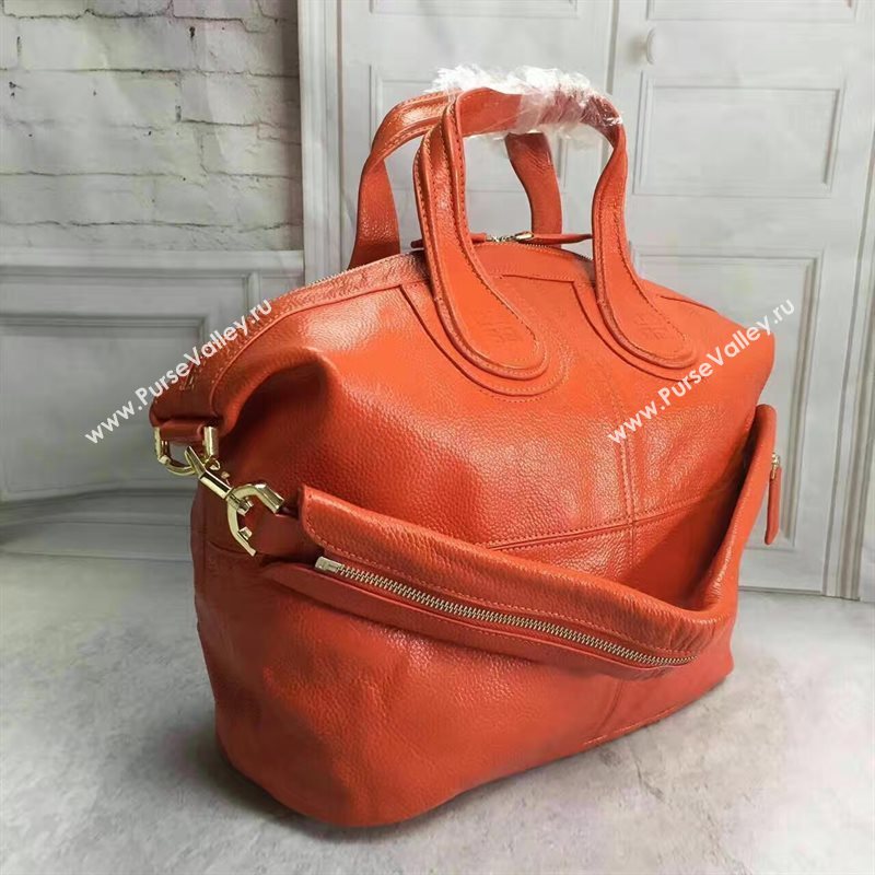 Givenchy large orange nightingale bag 5369