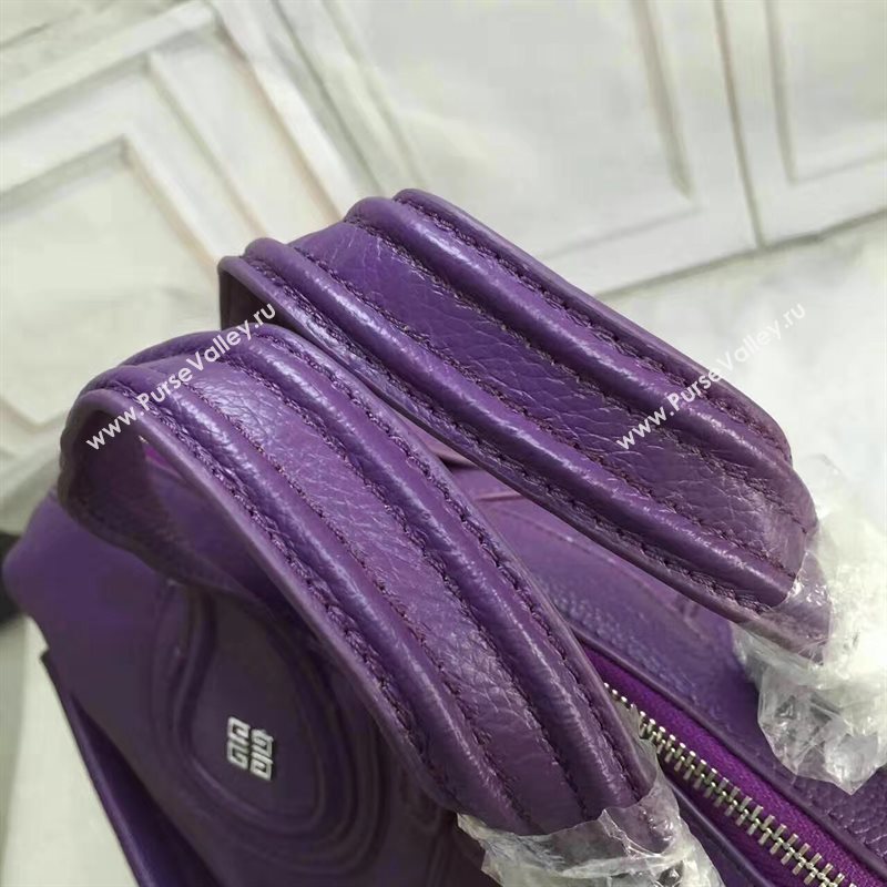 Givenchy large nightingale purple bag 5373