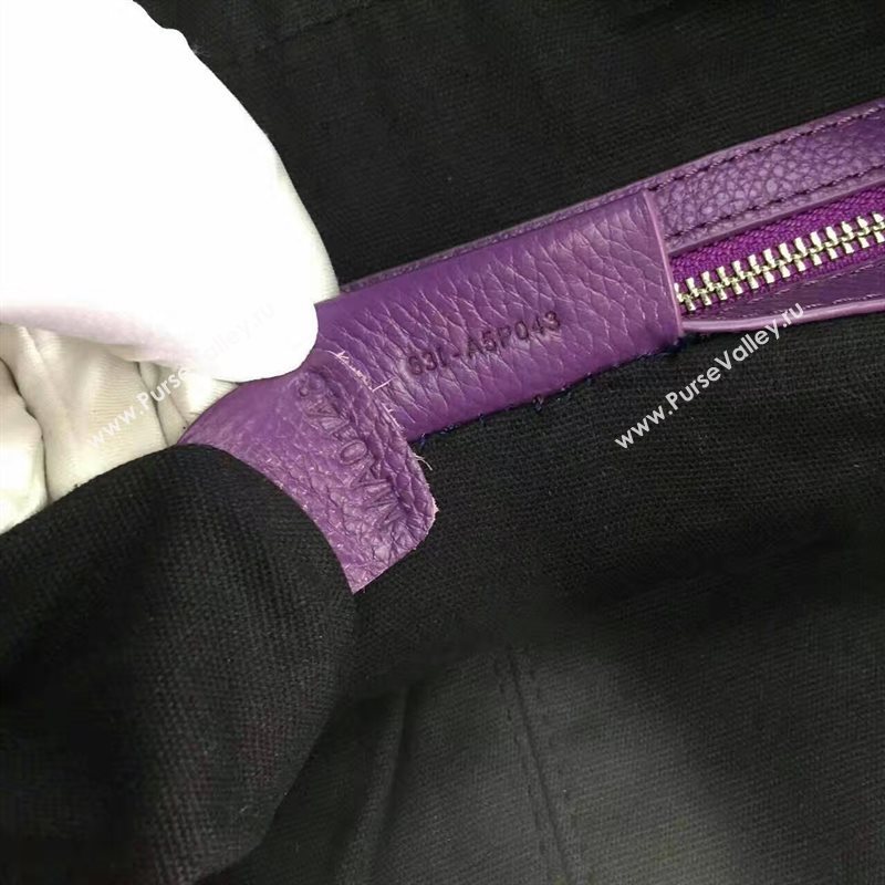 Givenchy large nightingale purple bag 5373