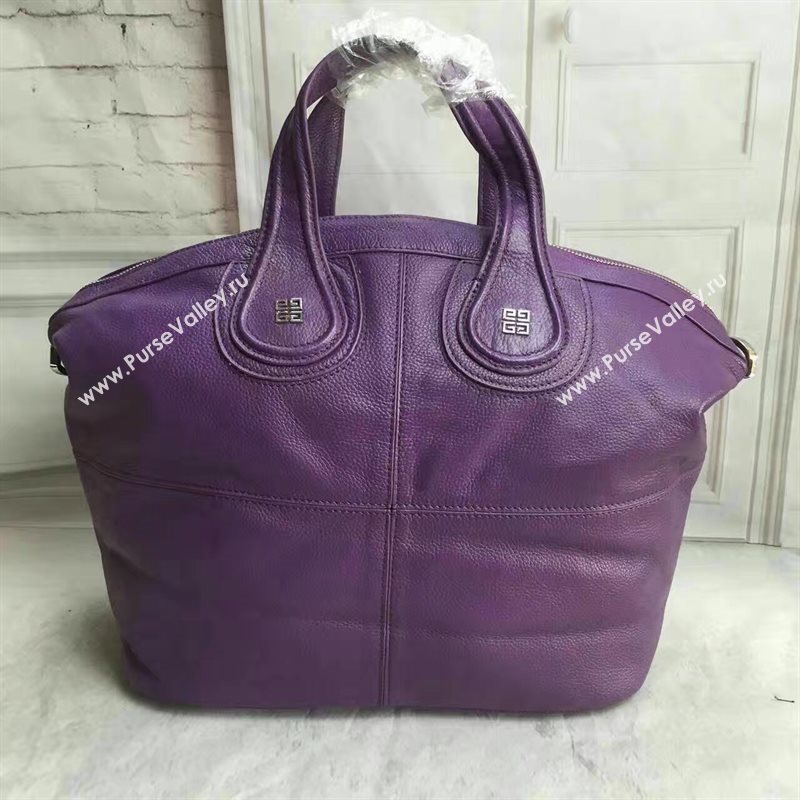 Givenchy large nightingale purple bag 5373