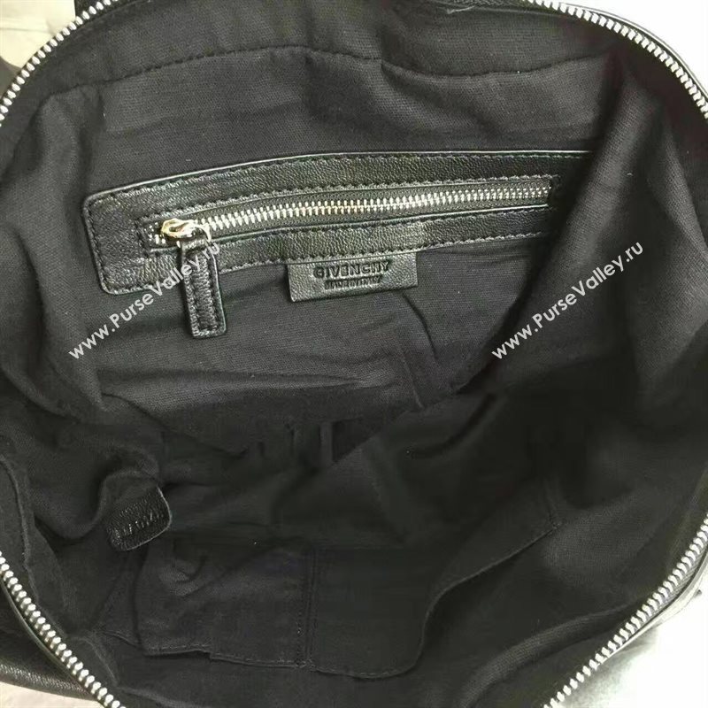 Givenchy large lambskin nightingale black bag 5379