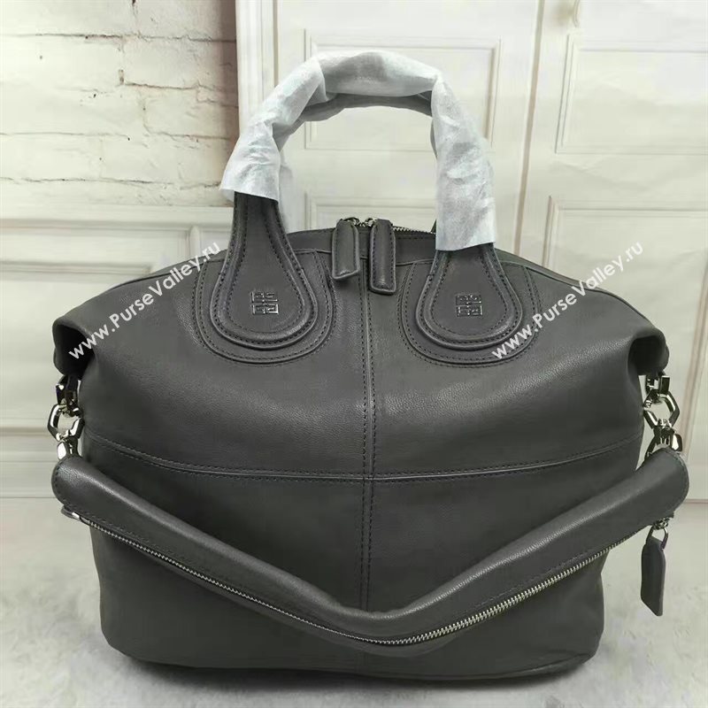 Givenchy large lambskin nightingale gray bag 5380