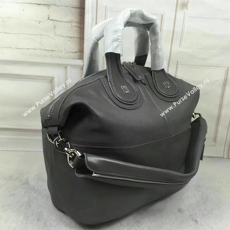 Givenchy large lambskin nightingale gray bag 5380